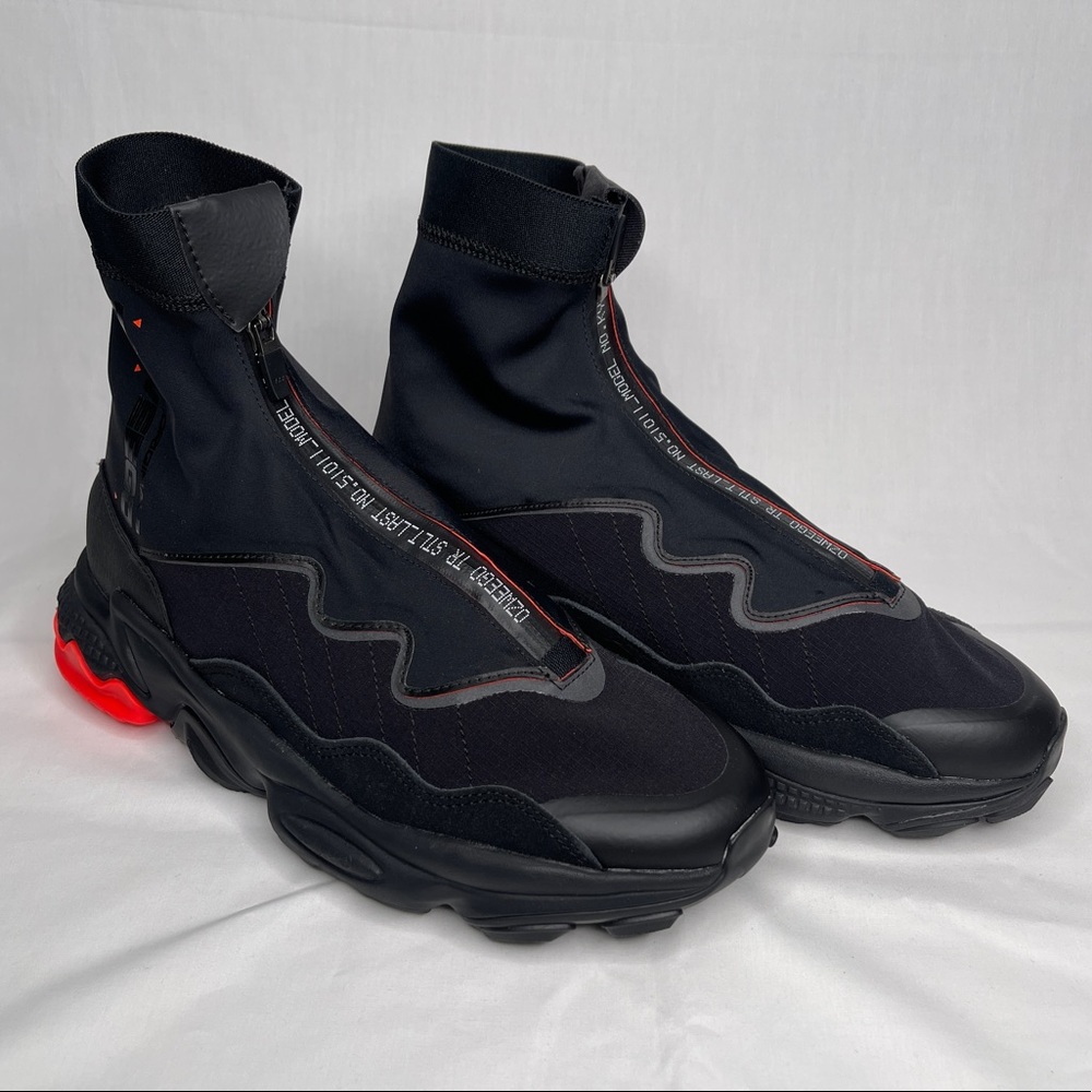 Adidas Originals Ozweego TR STLT Black/Solar Red Men's Sz: 9 (FV9669)